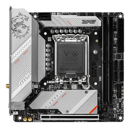 Материнська плата MSI MPG B760I EDGE WIFI (MPG B760I EDGE WIFI) (Socket 1700, Intel B760, Mini-ITX) Б/в