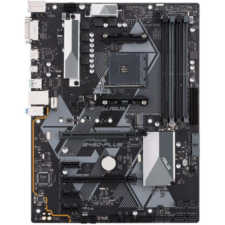Материнська плата ASUS PRIME B450-Plus (PRIME B450-PLUS) (Socket AM4, AMD B450, ATX) Б/в,U1