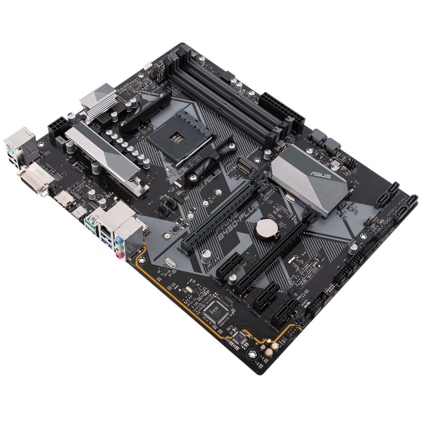 Материнська плата ASUS PRIME B450-Plus (PRIME B450-PLUS) (Socket AM4, AMD B450, ATX)