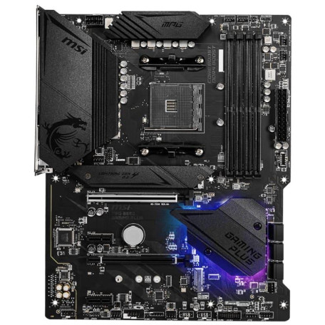 Материнська плата MSI MPG B550 Gaming Plus (MPG B550 Gaming Plus) (Socket AM4, AMD B550, ATX) Б/в