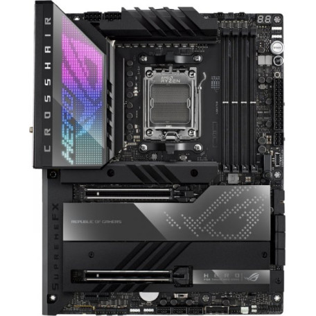 Материнська плата ASUS ROG CROSSHAIR X670E HERO (ROG CROSSHAIR X670E HERO) (Socket AM5, AMD X670E, ATX) Б/в