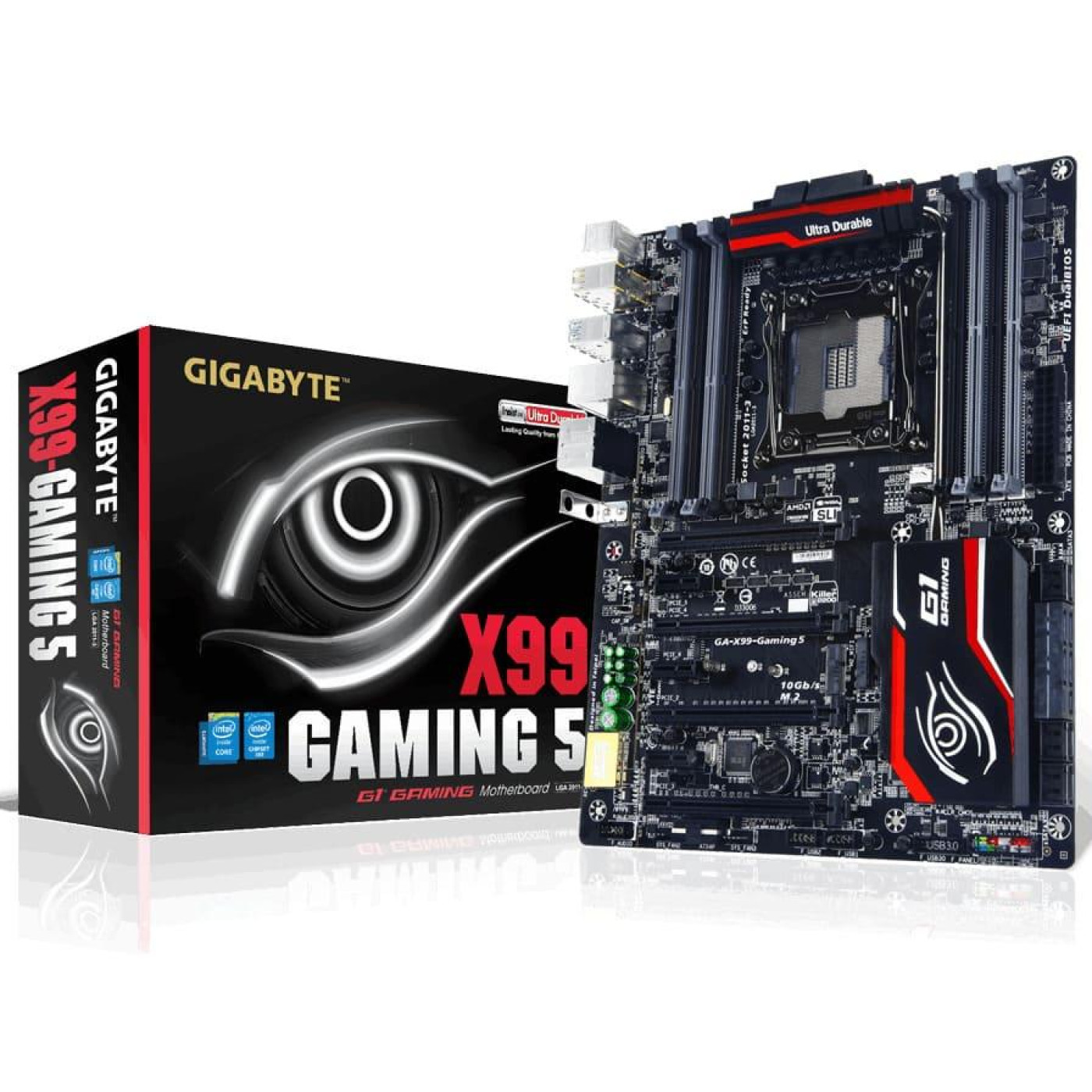 Материнська плата Gigabyte X99 Gaming 5 (GA-X99-Gaming 5)  Б/в