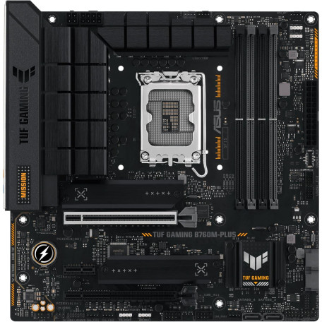 Материнська плата ASUS TUF GAMING B760M-PLUS (TUF GAMING B760M-PLUS) (Socket 1700, Intel B760, Micro-ATX)