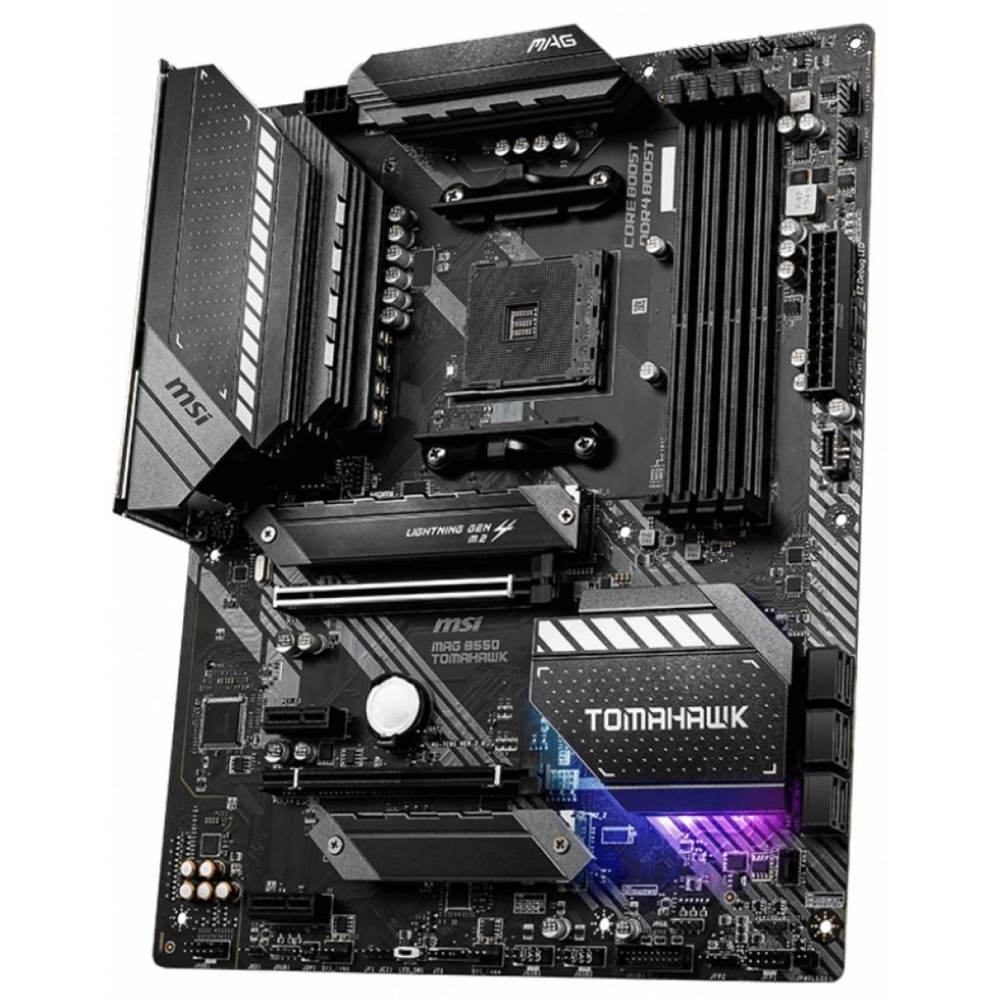 Материнська плата MSI MAG B550 TOMAHAWK (MAG B550 Tomahawk) (Socket AM4, AMD B550, ATX)