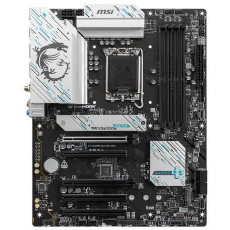 Материнська плата MSI B760 GAMING PLUS WIFI DDR4 (B760 GAMING PLUS WIFI DDR4) (Socket 1700, Intel B760, ATX) FR