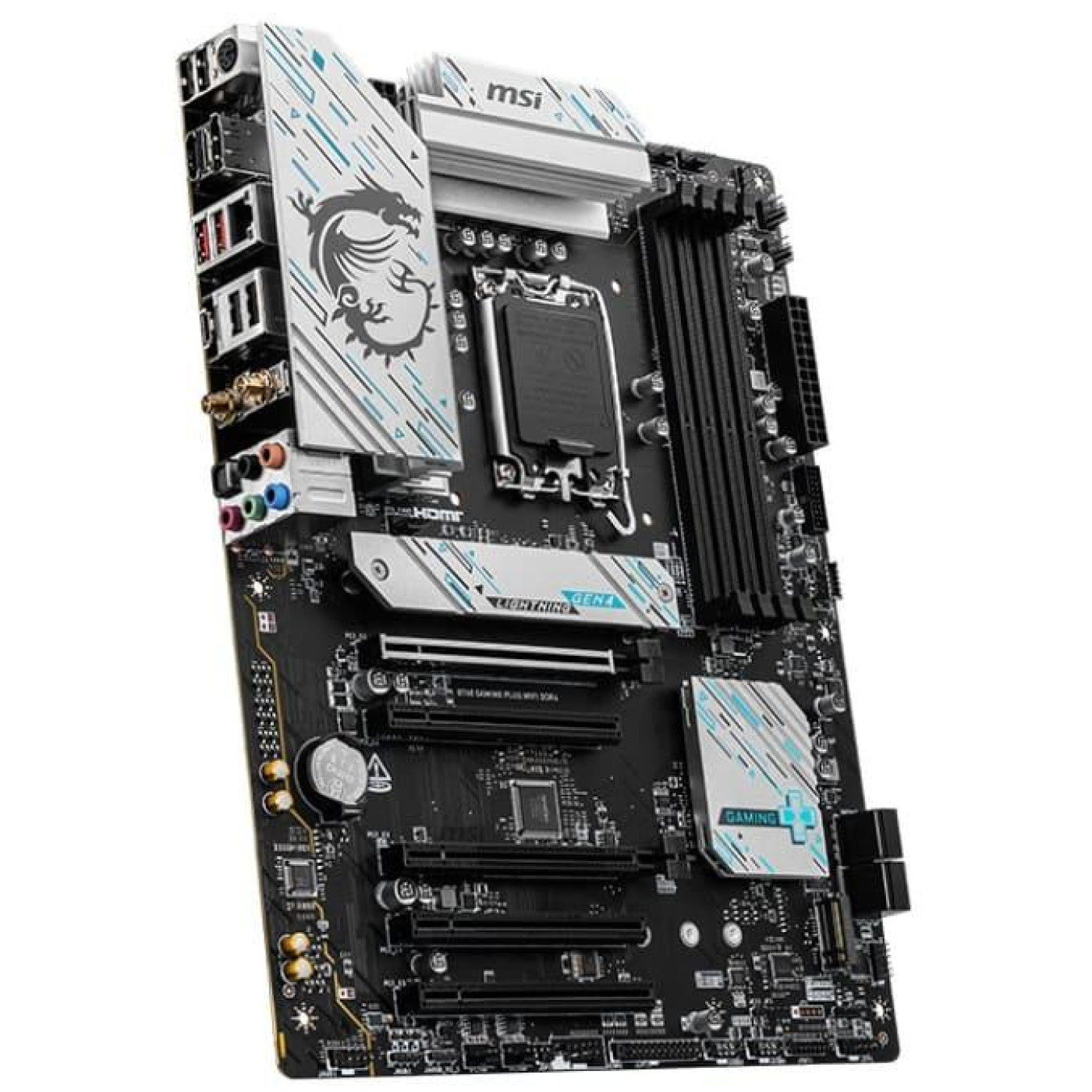 Материнська плата MSI B760 GAMING PLUS WIFI DDR4 (B760 GAMING PLUS WIFI DDR4) (Socket 1700, Intel B760, ATX)