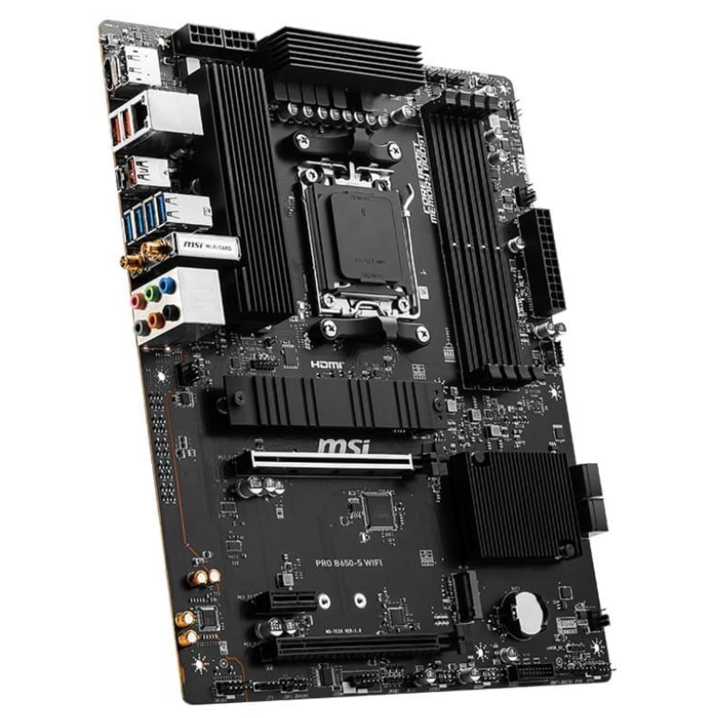 Материнська плата MSI PRO B650-S WIFI (PRO B650-S WIFI) (Socket AM5, AMD B650, ATX)