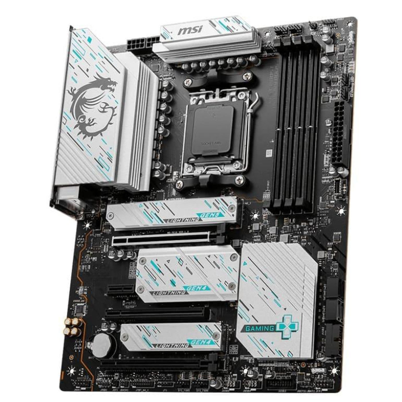 Материнская плата MSI X670E GAMING PLUS WIFI (X670E GAMING PLUS WIFI) (Socket AM5, AMD X670, ATX) Б/у