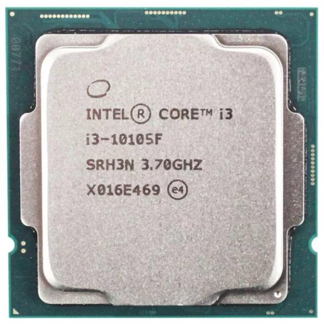 Процессор Intel Core i3 10105F (CM8070104291323) (Socket 1200, 8T, 4.4 ГГц, Tray) Б/у