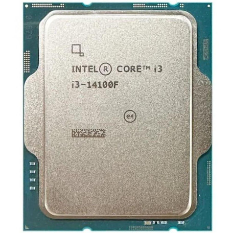 Процесор Intel Core i3 14100F (CM8071505092207) (Socket 1700, 8T, 4.7 ГГц, Tray)