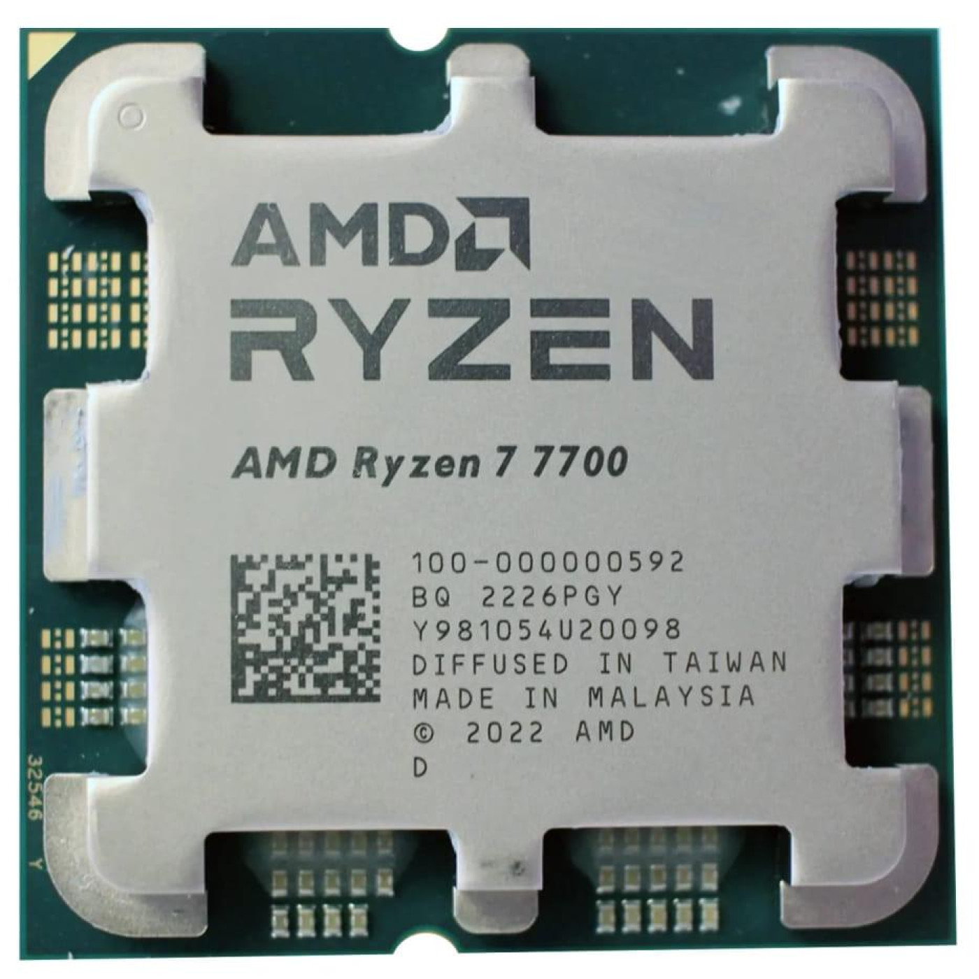 Процесор AMD Ryzen 7 7700 (100-100000592BOX) (Socket AM5, 16T, 5.3 ГГц, Box) Б/в