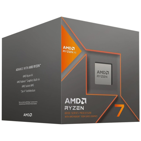 Процесор AMD Ryzen 7 8700G (100-100001236BOX) (Socket AM5, 16T, 5.1 ГГц, Box)