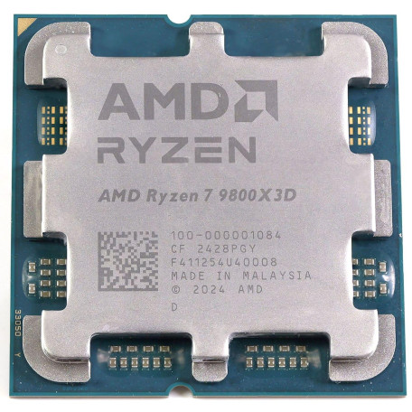 Процесор AMD Ryzen 7 9800X3D WOF (100-100001084WOF) (Socket AM5, 16T, 5.2 ГГц, Box)