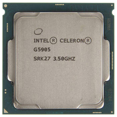 Процессор Intel Celeron G5905 (CM8070104292115) (Socket 1200, 2T, 3.5 ГГц, Tray) Б/у