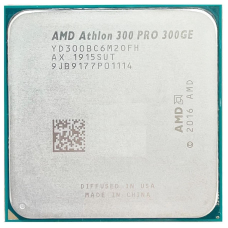 Процессор AMD Athlon PRO 300GE (YD300BC6M2OFH) (Socket AM4, 4T, 2.66 ГГц, Tray)