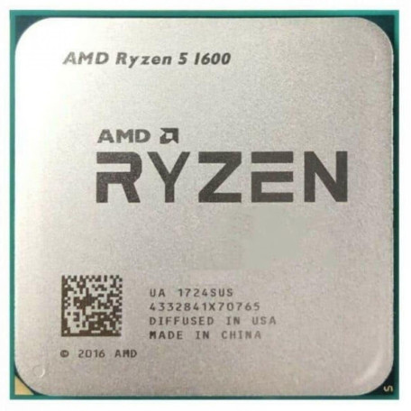 Процессор AMD Ryzen 5 1600 Tray (YD1600BBAE) (Socket AM4, 12T, 3.6 ГГц, Box) Б/у