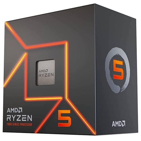 Процессор AMD Ryzen 5 7600 (100-100001015BOX) (Socket AM5, 12T, 5.1 ГГц, Box)