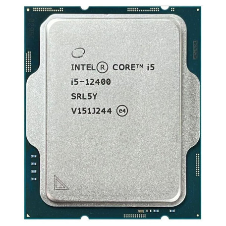 Процесор Intel Core i5 12400 (CM8071504650608) (Socket 1700, 12T, 4.4 ГГц, Tray)