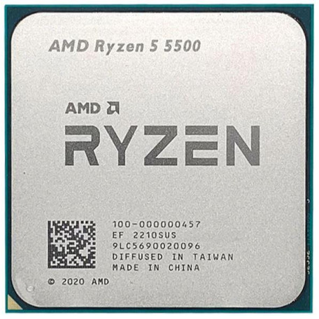 Процессор AMD Ryzen 5 5500 (100-000000457) (Socket AM4, 12T, 4.2 ГГц, Tray)