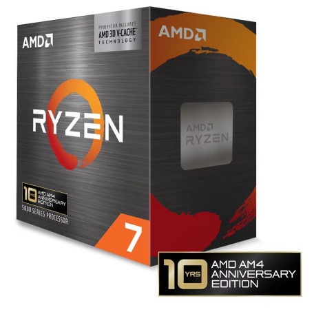 Процесор AMD Ryzen 7 5800X3D 10th AM4 Anniversary Edition (100-100000651POF) (Socket AM4, 16T, 4.5 ГГц, Box)