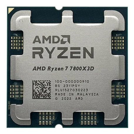 Процесор AMD Ryzen 7 7800X3D (100-000000910) (Socket AM5, 16T, 5.0 ГГц, Tray)