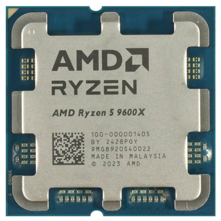 Процессор AMD Ryzen 5 9600X (100-000001405) (Socket AM5, 12T, 5.4 ГГц, Tray)