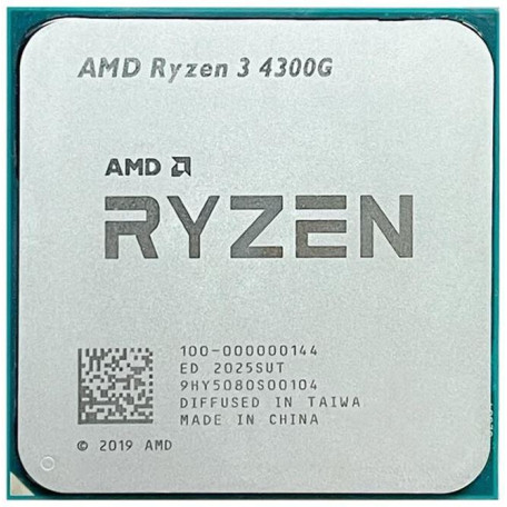 Процессор AMD Ryzen 3 4300G (100-000000144) (Socket AM4, 8T, 4.0 ГГц, Tray)