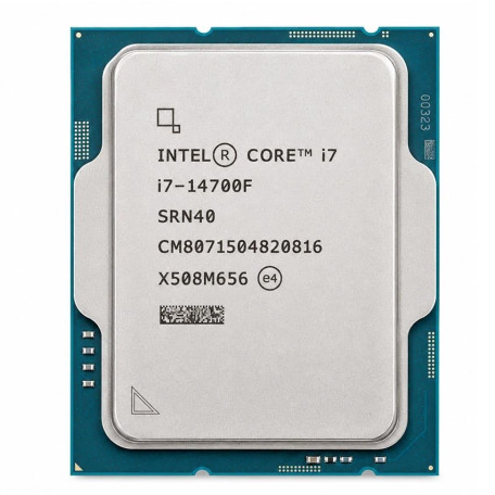 Процесор Intel Core i7 14700F (CM8071504820816) (Socket 1700, 28T, 5.4 ГГц, Tray)