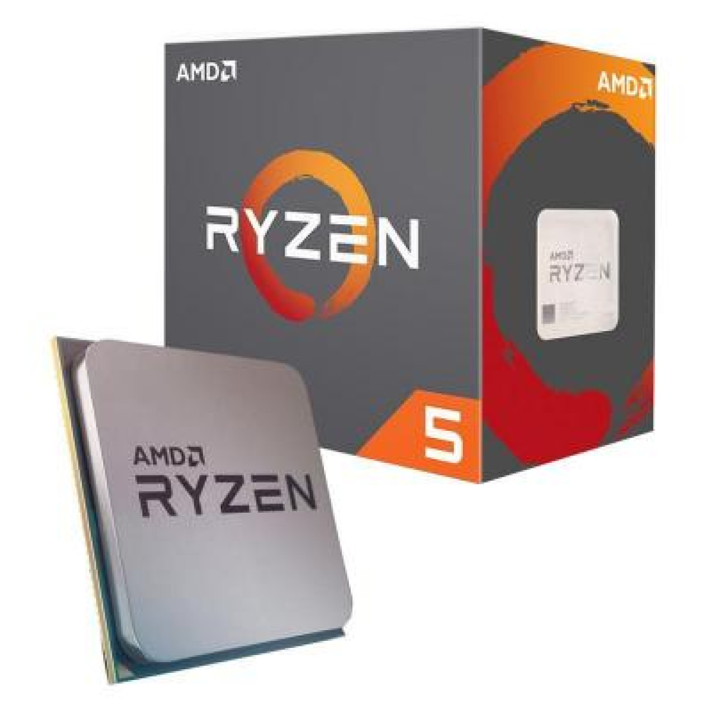 Процессор AMD Ryzen 5 2600 (YD2600BBAFBOX) (Socket AM4, 12T, 3.9 ГГц, Box) Б/у