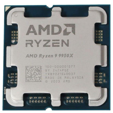 Процесор AMD Ryzen 9 9950X (100-000001277) (Socket AM5, 32T, 5.7 ГГц, Tray)
