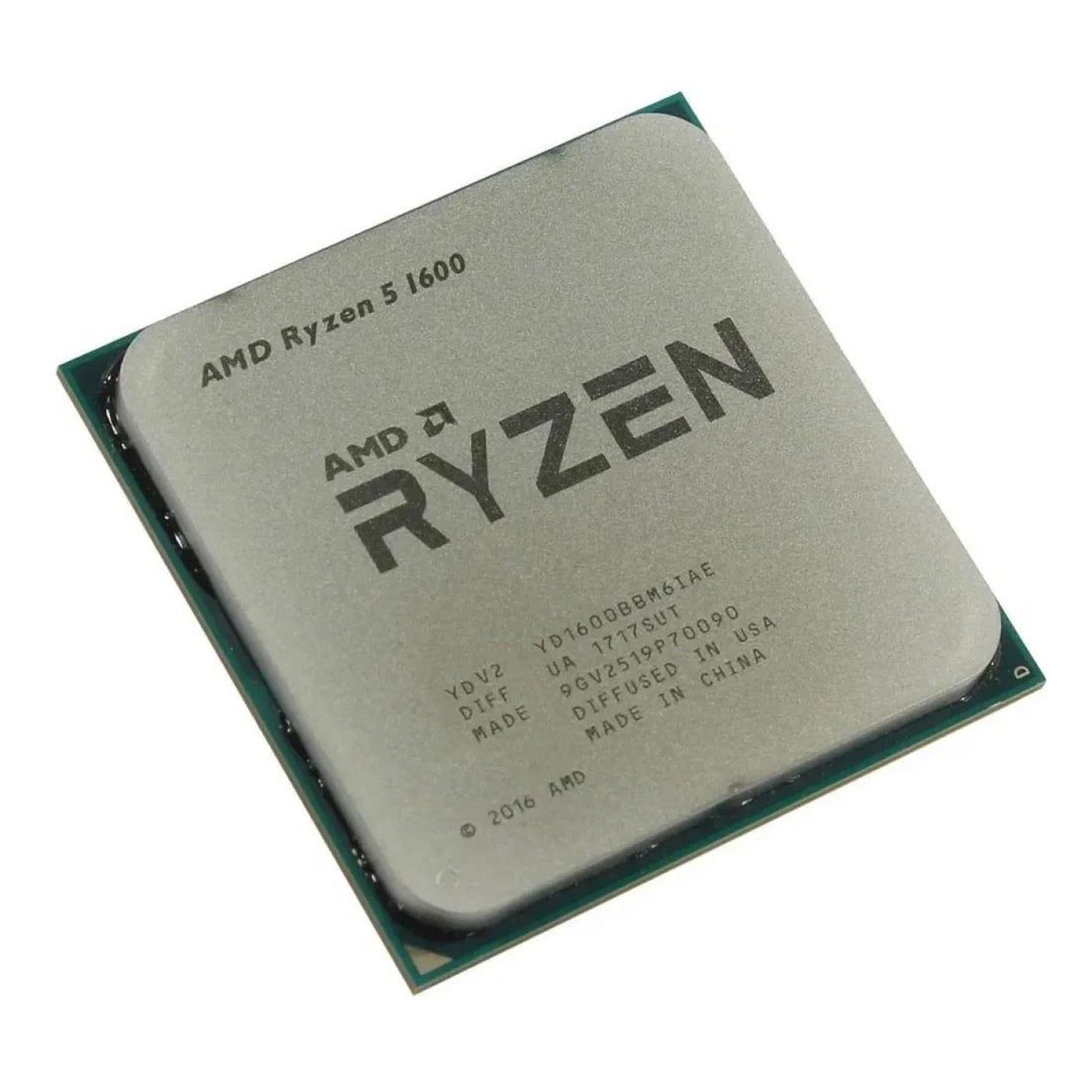 Процесор AMD Ryzen 5 1600 (YD1600BBAEBOX) (Socket AM4, 12T, 3.6 ГГц, Box) Б/в