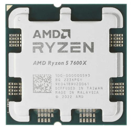 Процессор AMD Ryzen 5 7600X WOF (100-100000593WOF) (Socket AM5, 12T, 5.3 ГГц, Box)