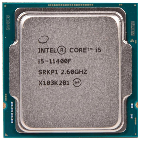 Процесор Intel Core i5 11400F (CM8070804497016) (Socket 1200, 12T, 4.4 ГГц, Tray) Б/в