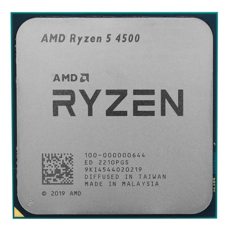 Процессор AMD Ryzen 5 4500 (100-100000644) (Socket AM4, 12T, 4.1 ГГц, Tray) Б/у
