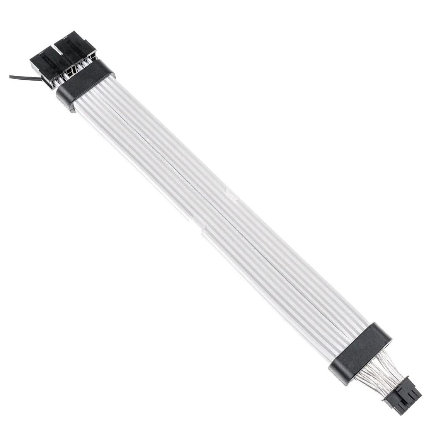 Кабель для ПК Qube RGB 12+4Pin to 2*8Pin VGA, Black