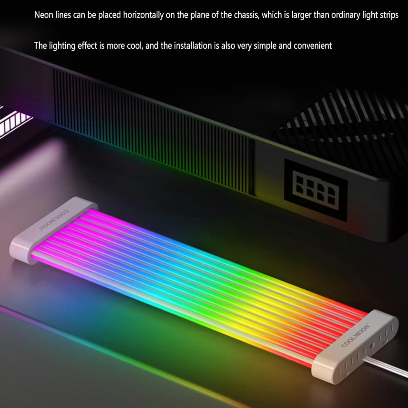 Неонова трубка Coolmoon C260EX white