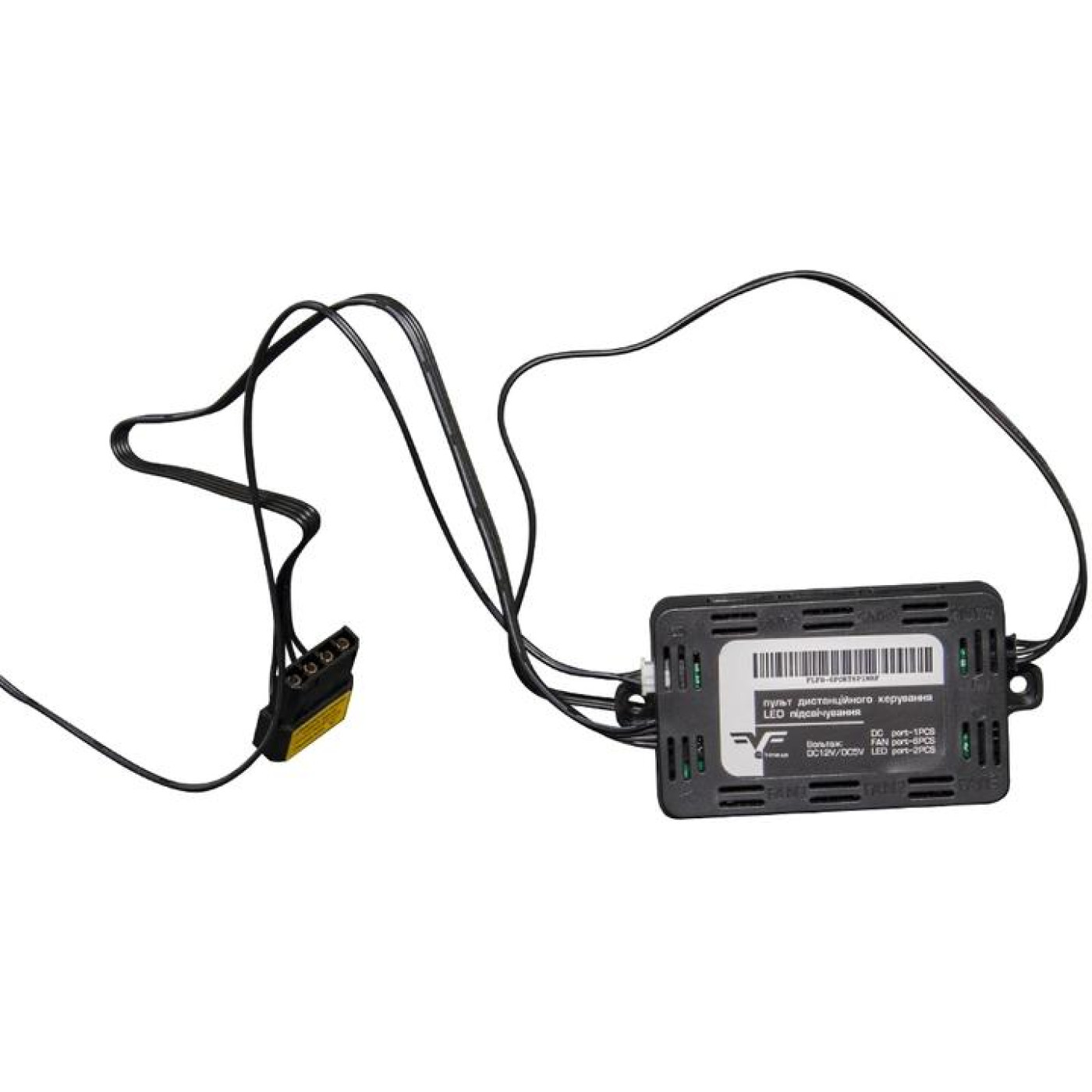 Хаб для управления RGB подсветкой Frime 6FAN port+1LED port (FLFH-6port6pinRF)