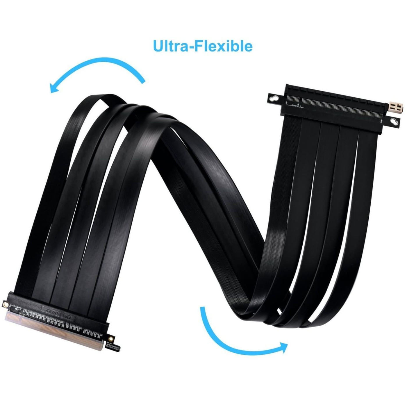 Рейзер кабель для ПК LIAN LI 600mm PCIe 4.0 RISER CABLE, Black