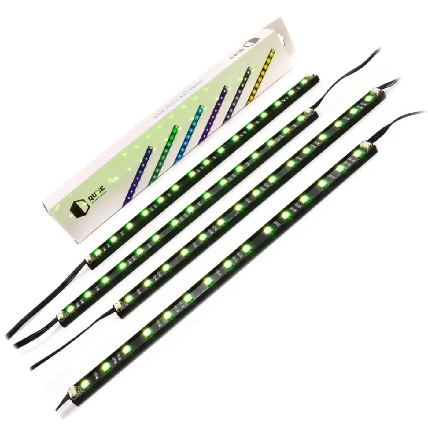 Светодиодная лента QUBE RGB AURA LED  Stripe 300mm (RGB_AURA_LED) ZT-AIGO-15RGB-A