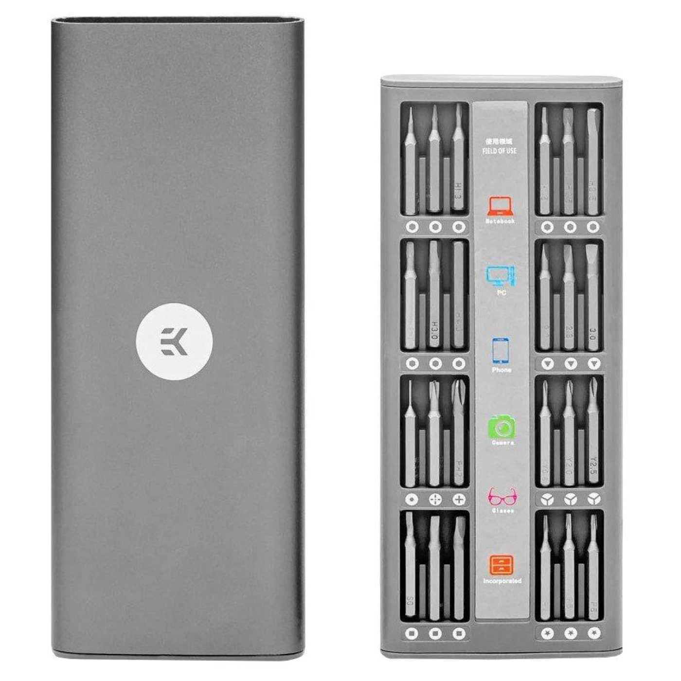 Набор отверток EKWB EK-Loop Screwdriver Basic Set (49 Pcs)