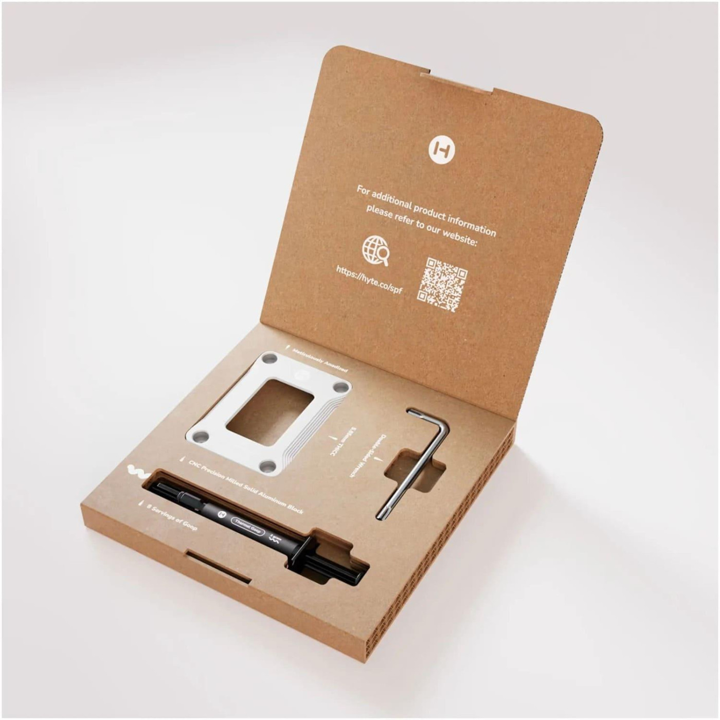 Рамка для сокета HYTE SOLID PROCESSOR FRAME – SOCKET 1851 WHITE (ACC-HYTE-SPF-1851-WW)
