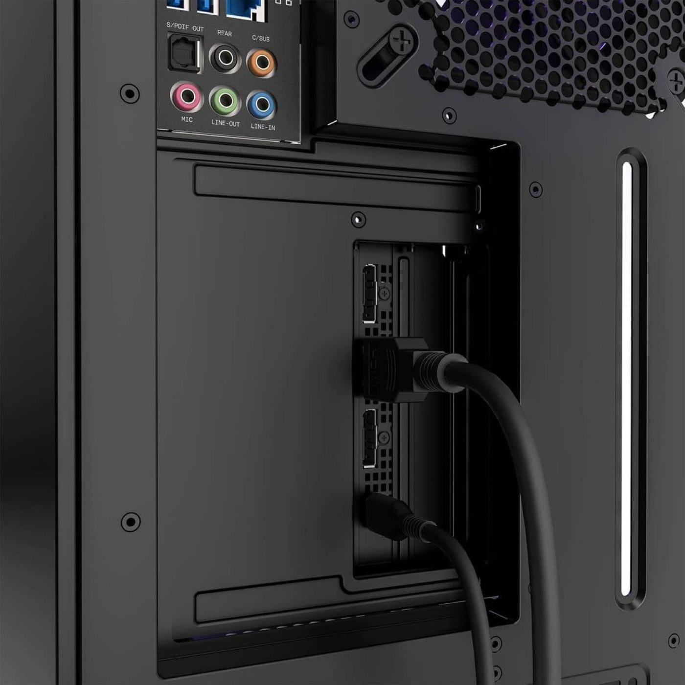 Підставка для відеокарти NZXT Vertical GPU Mounting Kit - Black (AB-RH175-B1)
