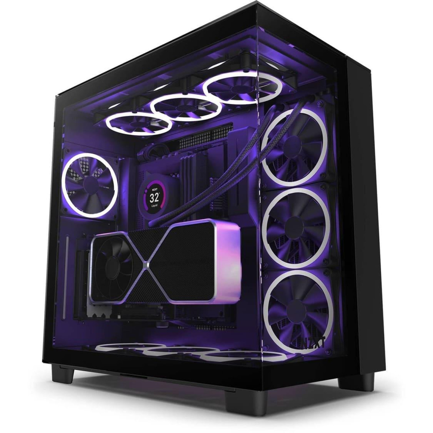 Підставка для відеокарти NZXT Vertical GPU Mounting Kit - Black (AB-RH175-B1)