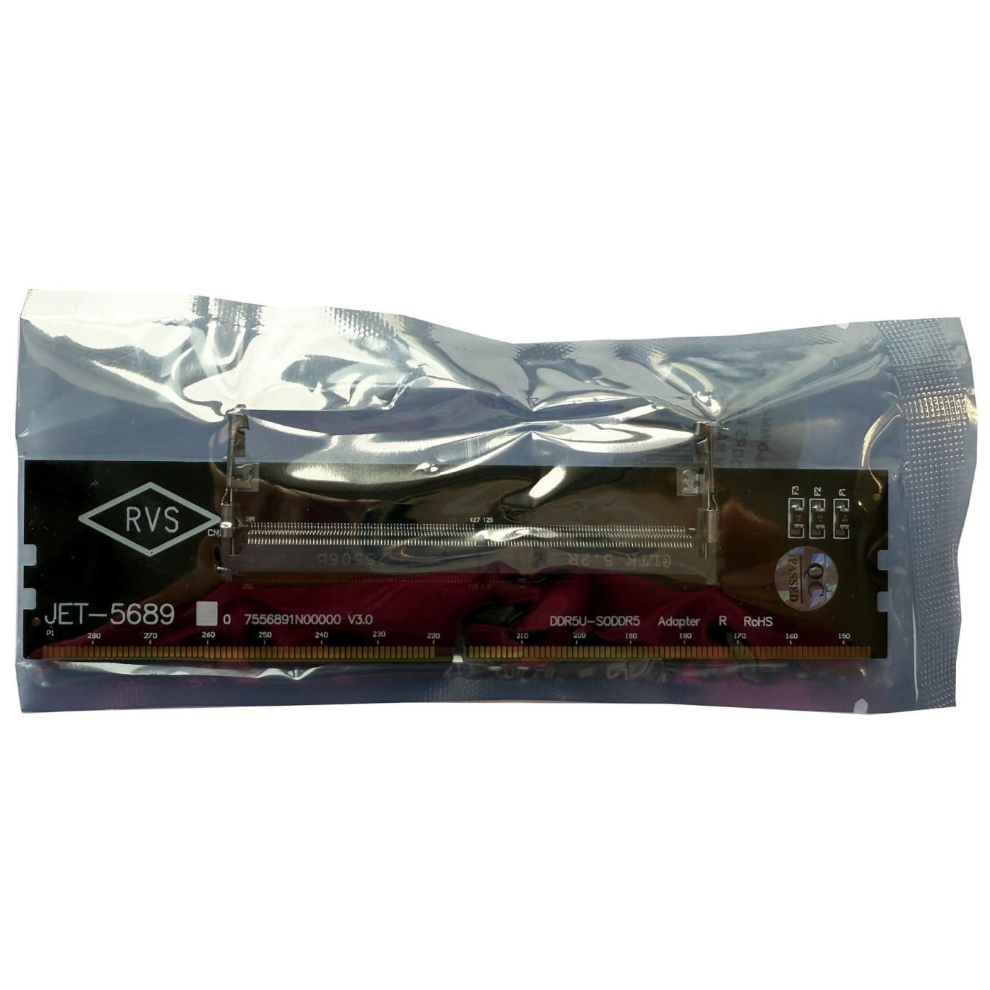 Конвертер Dynamode DDR5 Laptop SO-DIMM to Desktop DIMM RAM Memory