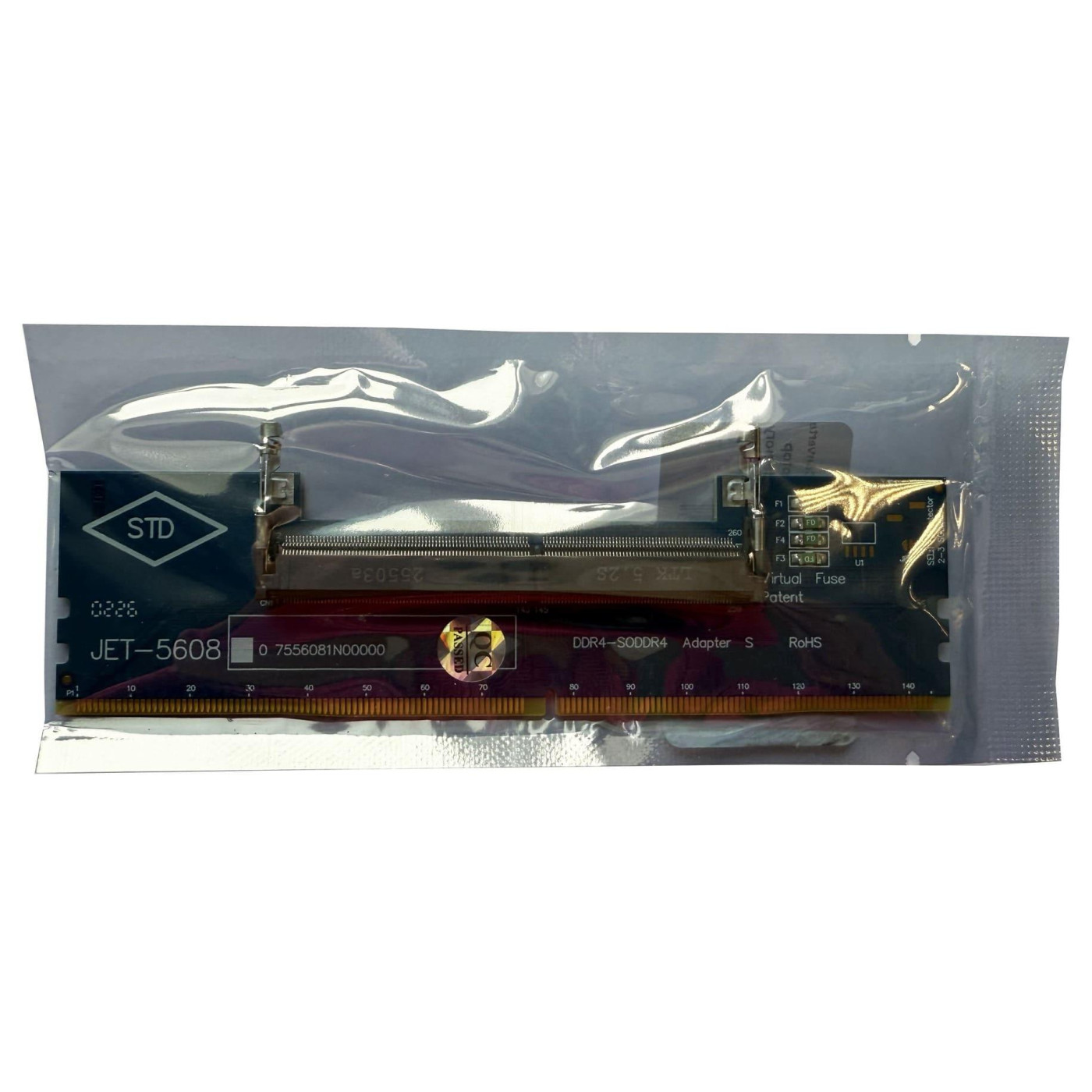 Конвертер Dynamode DDR4 Laptop SO-DIMM to Desktop DIMM RAM Memory