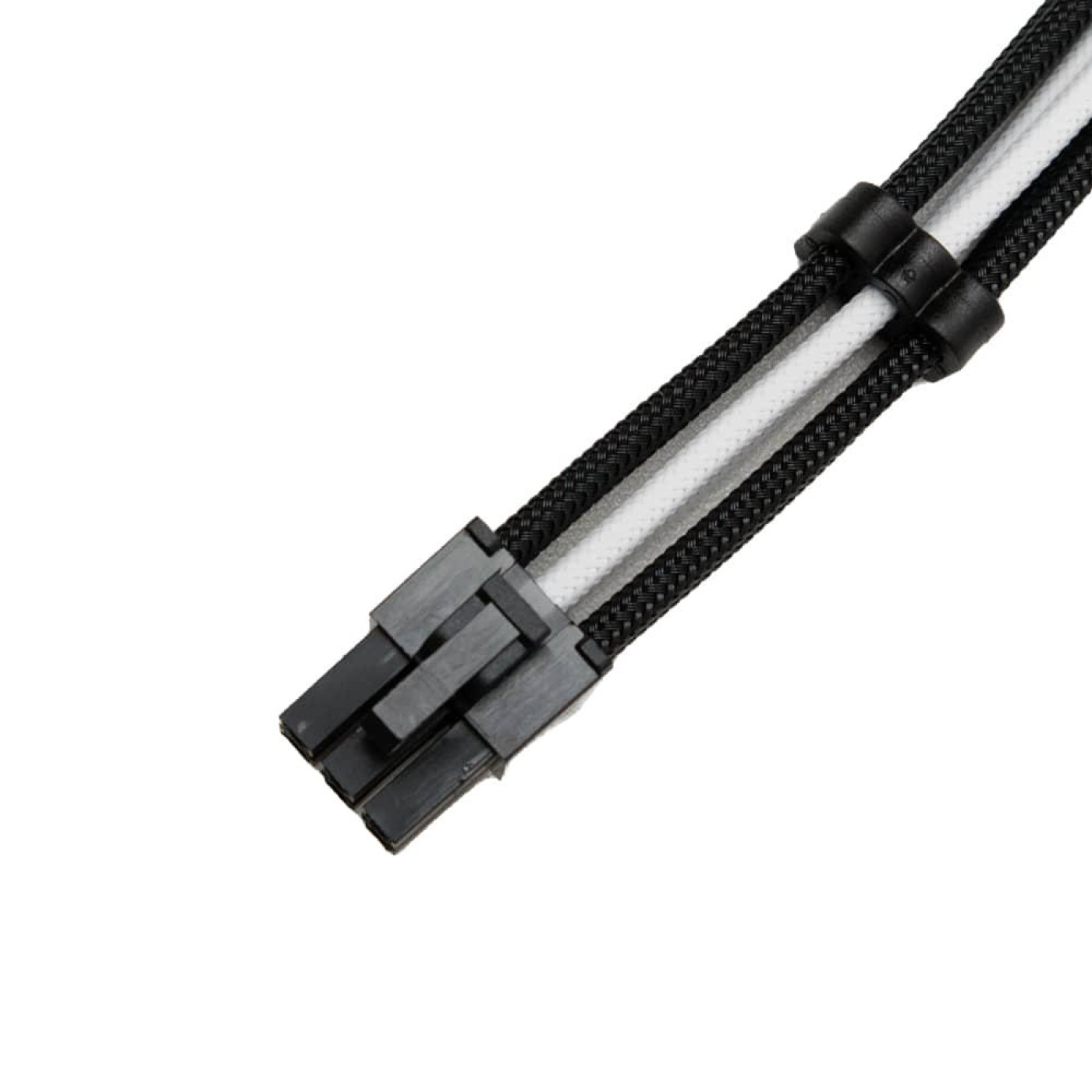 Моддинг FinalCool Удлинитель GPU 6-PIN Black-White 40cm (GPU Black-White 40cm_)