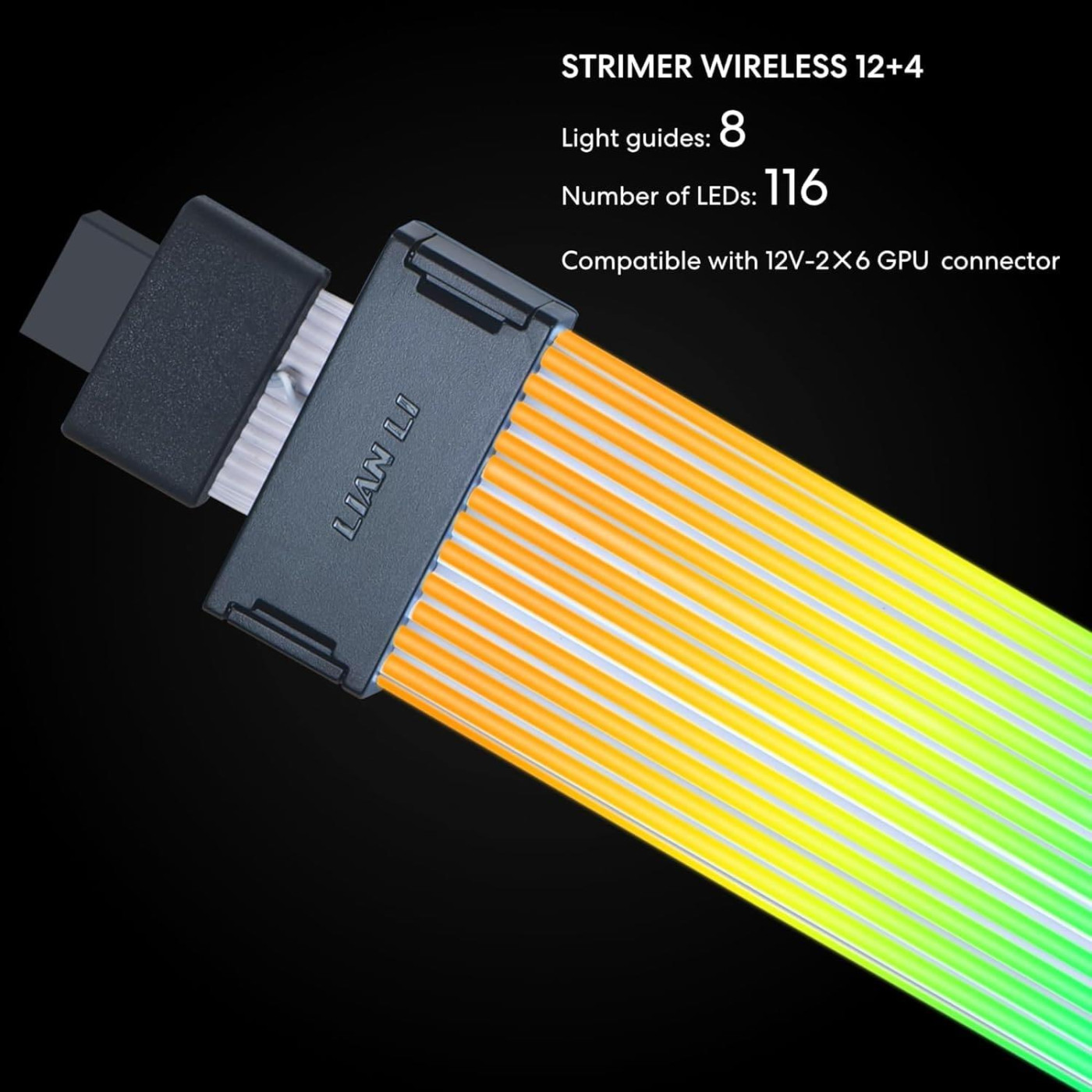 Кабель для ПК светодиодный Lian Li STRIMER WIRELESS 16-8, PW16-81W (G89.PW16-81W.00) U1