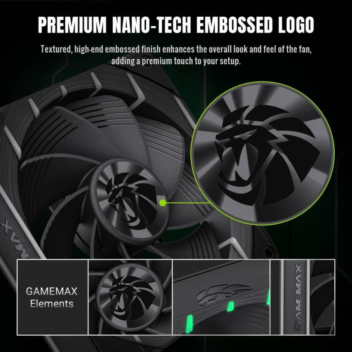 Вентилятор GameMax 120мм Tornado T12 ARGB-R (Tornado T12 ARGB-R) U1