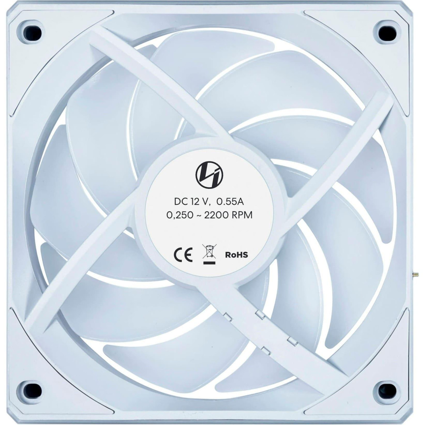 Комплект вентиляторів Lian Li Uni Fan CL WIRELESS 120-3 White G99.12CL1W3W.00)