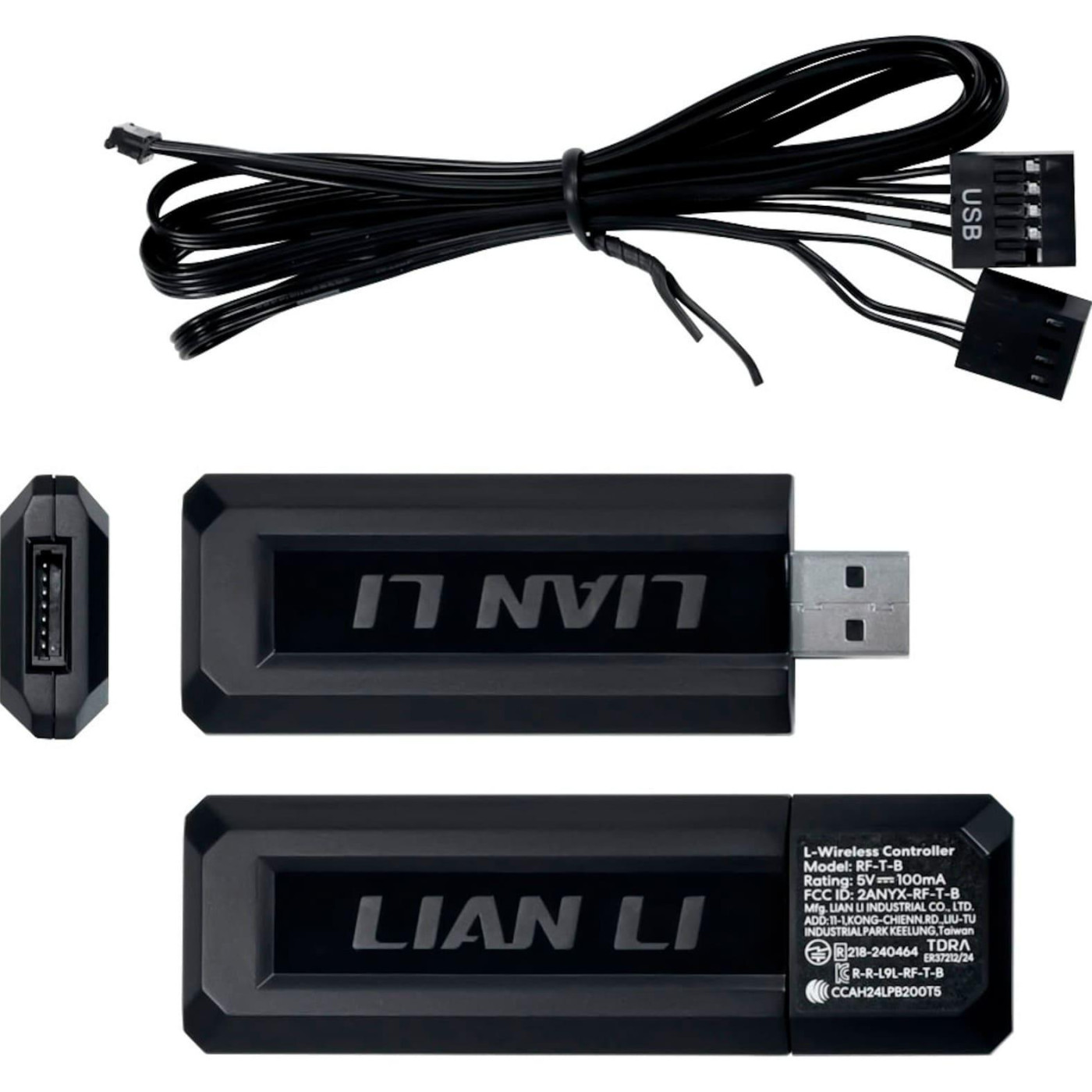 Комплект вентиляторів LIAN LI Uni Fan SL-INF WIRELESS 120-3 Black (G99.12SLIN1W3B.00)
